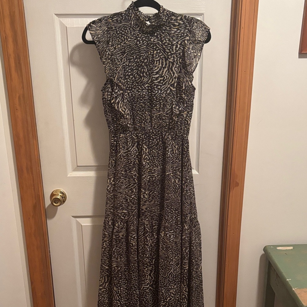 Steve Madden Black and White Maxi Dress